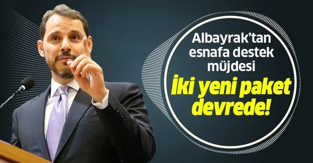 Bakan Albayrak'tan Esnaf Destek Paketiyle ilgili önemli açıklama
