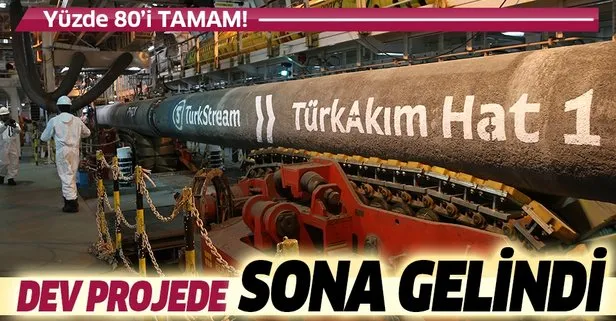 TürkAkım alım terminalinin yüzde 80’i tamamlandı