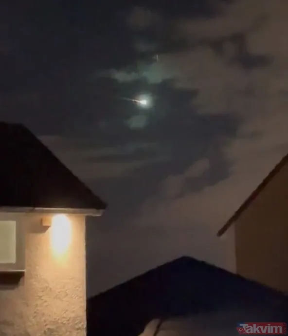 Anbean kayıt altına alındı! İskoçya ve İngiltere semalarında göktaşı: 'Yüksek bir patlama sesi duyuldu' iddiası - 4