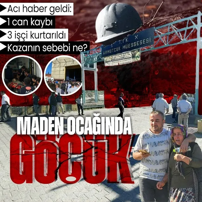 Zonguldakta maden ocağında göçük: Acı haber geldi