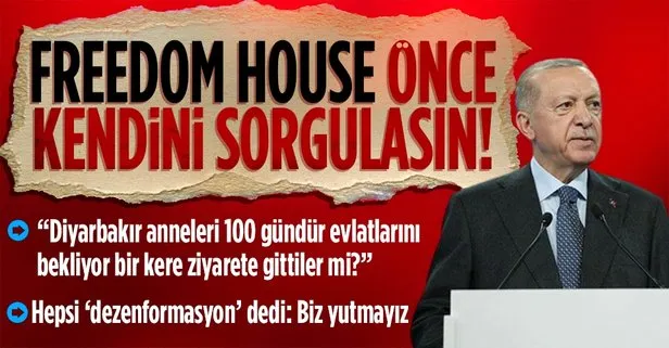 Freedom House önce kendisini sorgulasın
