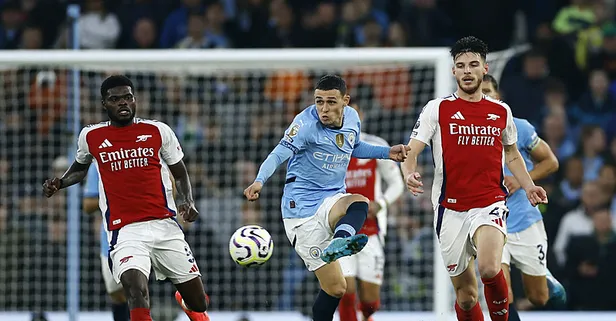 Erling Haaland tarihe geçti! Manchester City Arsenal 2-2 MAÇ SONUCU