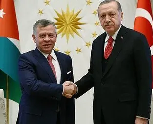 Erdoğan ve Ürdün Kralı’ndan ortak açıklama