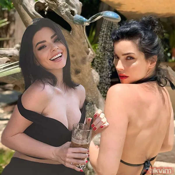 Merve Boluğur'dan teknede dergi çekimlerini aratmayan pozlar: D vitamini yaramış... - 1