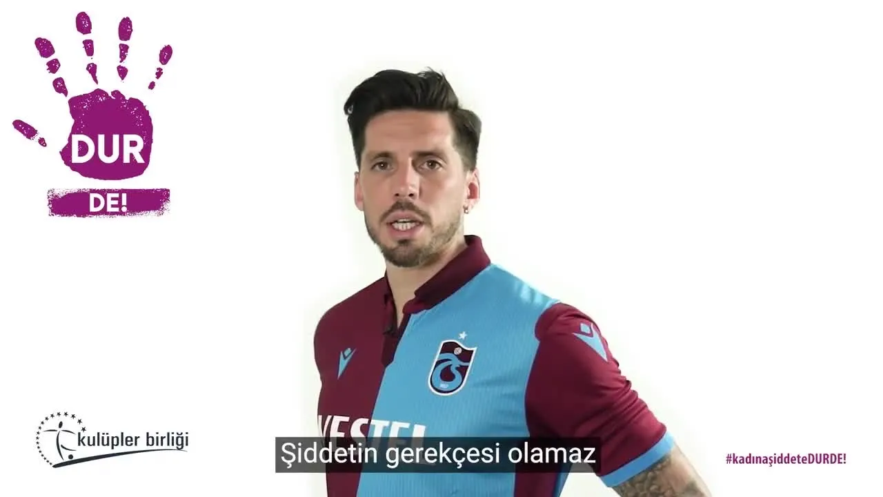 Spot Toto Süper Lig'de 18 takım birden aynı çağrıyı yaptı!  #kadınaşiddeteDURDE