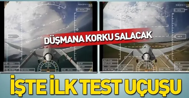 SİHA ilk test uçuşunu Akdeniz semalarında gerçekleştirdi