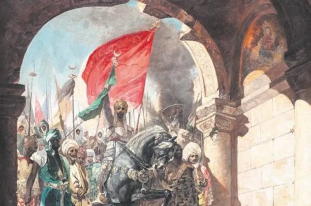 "Fatih Sultan Mehmet'in İstanbul'u Fethi" tablosu 1 milyon 750 bin dolardan satışa çıktı