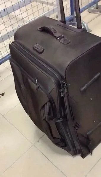 Sarp Sınır Kapısı'nda valizden çocuk çıktı-3