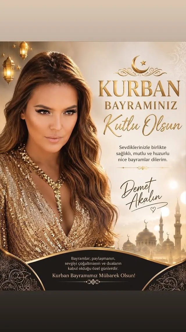 Ünlü isimlerden Kurban Bayramı paylaşımları: "Dostluklara varım dediğimiz bir bayram olsun"-5