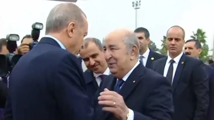 Başkan Erdoğan Cezayir’de!