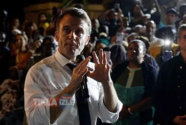 Macron'a protesto! Mayotte’de yuhalandı!