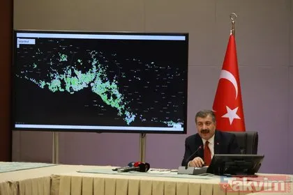 Sağlık Bakanı Fahrettin Koca duyurdu: İşte il il Türkiye’nin Kovid-19 yoğunluk haritası