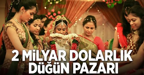 2 milyar dolarlık düğün pazarı