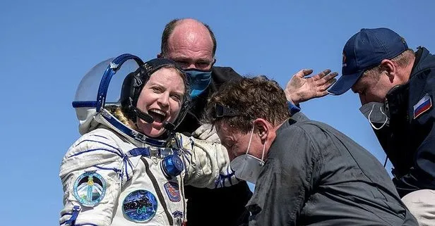 ISS’te 6 ay kalan astronot ve kozmonotlar dünyaya döndü! Aralarında Van Gölü’nü fotoğraflayan Kate Rubins de var