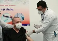 Başkan Recep Tayyip Erdoğan Çin’den gelen Coronavac aşısını yaptırdı! Siyasi liderleri kampanyaya çağırdı