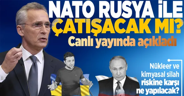 NATO ile Rusya arasında çatışma olacak mı? Nükleer tehdide nasıl yanıt verilecek? NATO Genel Sekreteri Stoltenberg'ten flaş açıklamalar