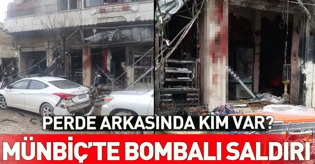 Son dakika... Münbiç'te patlama meydana geldi