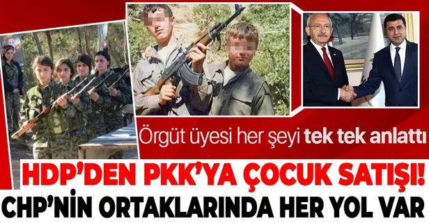 Son dakika: HDP-PKK arasında 3 bin TL’ye çocuk alışverişi yapıldığı ortaya çıktı!