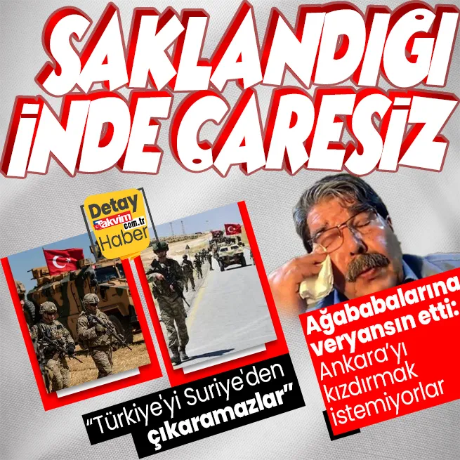 PKK elebaşı Salih Müslimi korku dağları sardı! Saklandığı inde çaresiz: Türkiyeyi Suriyeden çıkaramazlar, Ankarayı kızdırmak istemiyorlar