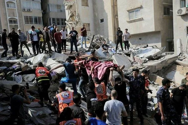 Son dakika: Siyonist terör devleti İsrail'in katliamlarını görmezden gelen BM'den 'müzakere' çağrısı-5