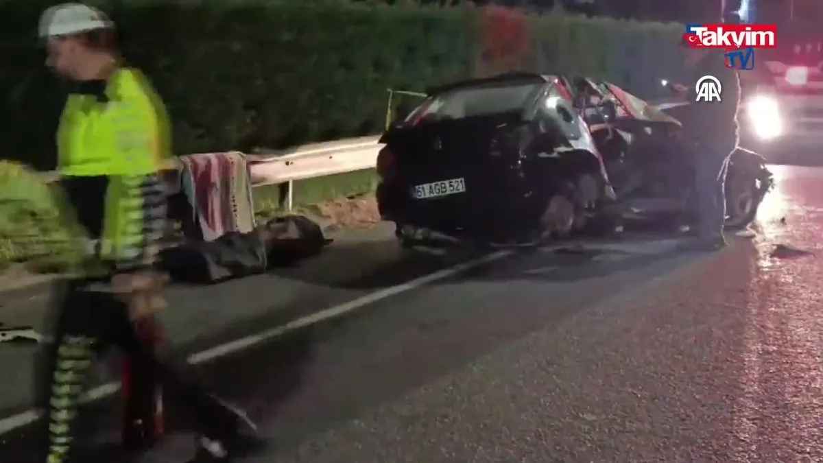 Tekirdağ'da kaza: 1 ölü 1 yaralı