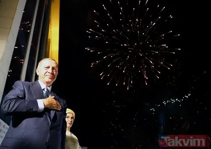 İşte Türkiye’nin ilk Başkanı Erdoğan’ın tarihi konuşmasından kareler