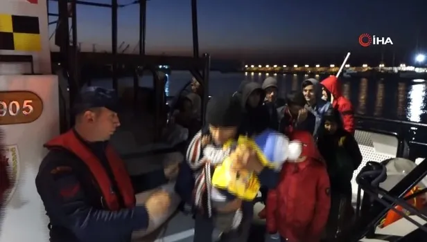Çanakkale’de 96 kaçak göçmen yakalandı