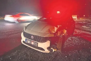 Çekim dönüşü facia