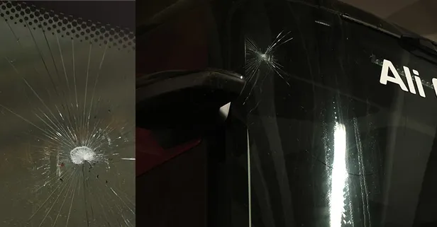 Antalyaspor maçı öncesi Trabzonspor'un otobüsüne taşlı saldırı!