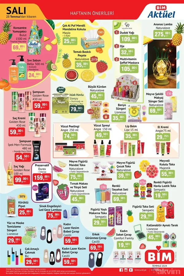 5 LİTRE çamaşır deterjanı 97 TL'ye düştü! 8'li bambu kağıt havlu 78 TL, 1 KG schinitzel 89.50 TL, Iphone 12 28.999 TL - BİM 16-19 Temmuz SALI İNDİRİMİ - 7