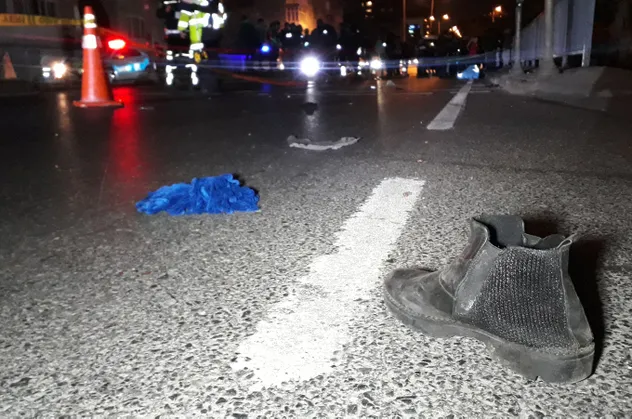 Sarıyer’de yaya geçidinde feci kaza:1 ölü