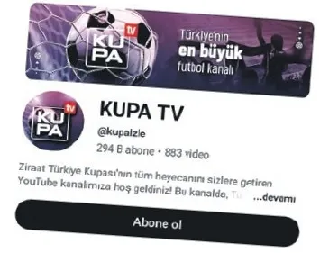 Kupa TV rekor üstüne rekor kırdı