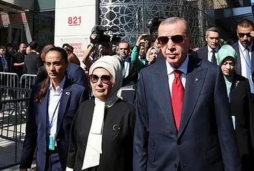 Başkan Erdoğan resepsiyona katıldı