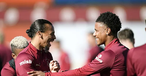 Galatasaray'da neşeli idman