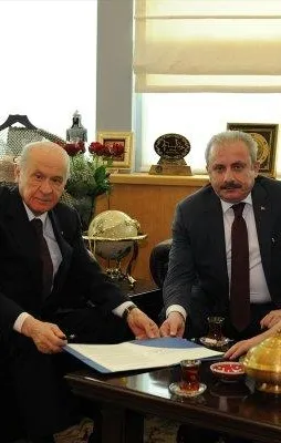 Bahçeli'den Cumhur ittifakı imzası