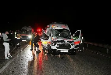 Ambulans kazası!