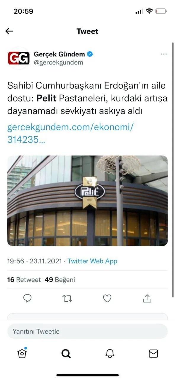 Son dakika: Pelit Şirketler Grubu'ndan fondaş medya Birgün, Sol Haber, Cumhuriyet, Yeniçağ ve Gerçek Gündem'in yalanına açıklama!-3