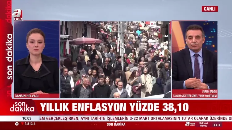 TÜİK Mart ayı enflasyon verilerini açıkladı!