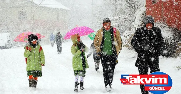 13 Ocak Perşembe Afyonkarahisar’da bugün okullarda ders işlenmeyecek mi? Afyonkarahisar’da okullar tatil mi edildi?