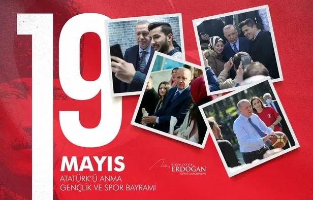 Başkan Erdoğan'dan 19 Mayıs mesajı: "Ülkemizin geleceğinin sembolü Türkiye Yüzyılı'nı inşa ediyoruz"-3