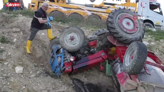 Burdur’da traktör kazası: 1 ölü