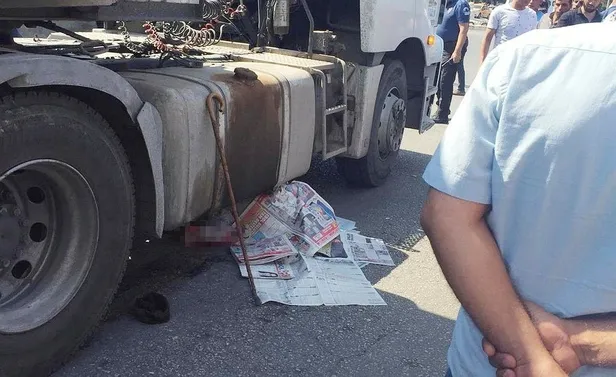 Mardin'de korkunç son! Yaşlı adam tırın altında kalarak hayatını kaybetti-3