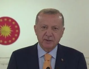 Başkan Erdoğan’dan BM’ye video mesaj
