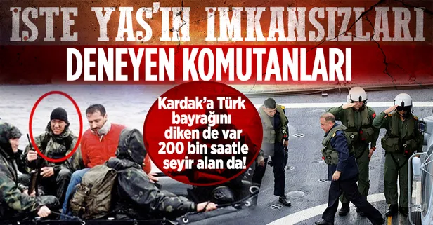 Yüksek Askeri Şura'nın dikkati çeken isimleri! Kardak’a Türk bayrağını diken de var 200 bin saatle seyir alan da...