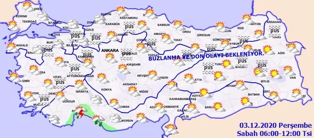 HAVA DURUMU | Meteorolojiden o illere sağanak uyarısı | 3 Aralık İstanbul'da hava nasıl olacak?-2