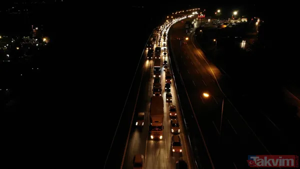 Sapanca'da TEM'i kilitleyen kaza! 5 araç birbirine girdi - 17