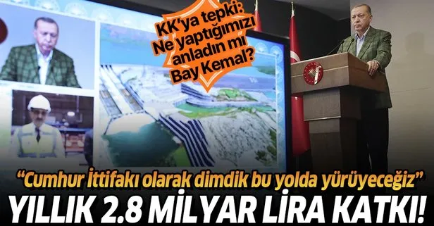 Ilısu Barajı’nda üretim başladı! Başkan Erdoğan: Ekonomiye yıllık katkısının 2.8 milyar lira olmasını bekliyoruz