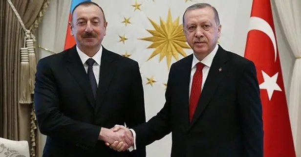 Aliyev'den Başkan Erdoğan'a kutlama