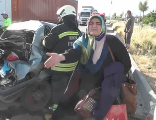 Kaza sonrası şoka girdi! Yer: Konya
