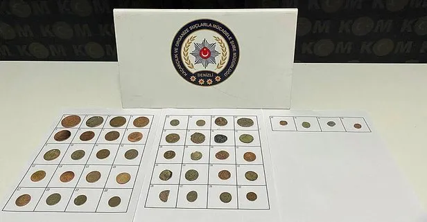 Denizli'de tarihi eser operasyonu! Hepsi ele geçirildi